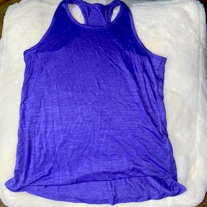 Dark purple tank top